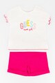 GUESS JEANS Set de tricou cu paiete si pantaloni scurti Fete