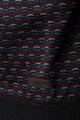 Bigotti Pulover tricotat fin din amestec de bumbac cu model geometric Barbati