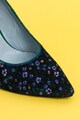 CONDUR by alexandru Кожени обувки Victoria с остър връх, кожа с косъм и флорални мотиви Жени