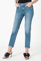 Versace Jeans Couture Slim fit farmernadrág szaggatott részletekkel női