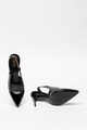Versace Jeans Couture Pantofi slingback cu aspect lacuit Femei