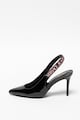 Versace Jeans Couture Pantofi slingback cu aspect lacuit Femei