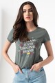 Mustang Tricou cu imprimeu text Alexia Femei