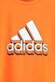 adidas Performance Tricou cu imprimeu logo pentru fitness Baieti