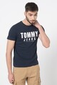 Tommy Jeans Tricou de bumbac organic cu imprimeu logo supradimensionat '' Barbati