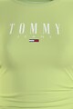 Tommy Jeans Tricou slim fit din amestec de bumbac organic Femei