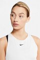 Nike Top slim fit de plasa, pentru fitness Pro Femei