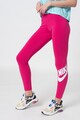 Nike Colanti cu logo si talie inalta pentru fitness Femei