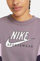 Nike Bluza sport cu decolteu la baza gatului Heritage Femei