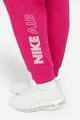 Nike Pantaloni sport cu croiala conica si snur de ajustare in talie Air Femei