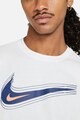 Nike Tricou cu imprimeu logo si decolteu la baza gatului Barbati