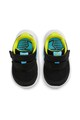 Nike Pantofi sport cu velcro Star Runner 2, Negru/Turcoaz Fete