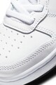 Nike Pantofi sport din piele cu bareta cu inchidere velcro Court Borough Fete