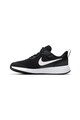 Nike Pantofi sport de plasa, cu banda velcro, unisex, Revolution 5 Baieti