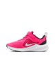 Nike Pantofi sport de piele cu detalii contrastante si velcro Downshifter 10 Fete