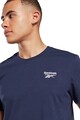 Reebok Tricou cu logo brodat pe piept, pentru fitness Identity Barbati