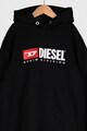 Diesel Rochie tip hanorac cu broderie logo Fete