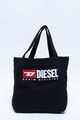 Diesel Geanta shopper cu broderie logo Fete