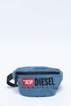 Diesel Borseta din denim cu logo brodat Fete