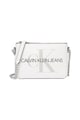 CALVIN KLEIN JEANS Geanta crossbody de piele ecologica cu logo Femei