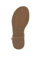 Geox Sandale de piele ecologica cu barete multiple Fete