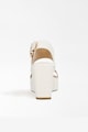 GUESS Sandale wedge de piele ecologica Nolita Femei