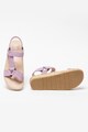 Manebi Sandale tip espadrile de piele intoarsa cu velcro Hamptons Femei