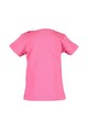 Blue Seven Tricou cu animale, Fucsia/Galben Fete