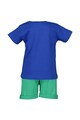 Blue Seven Set de tricou cu maneca scurta si pantaloni scurti, 2 piese, baieti, cu imprimeu Baieti