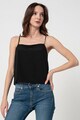 CALVIN KLEIN JEANS Top de satin cu imprimeu logo Femei