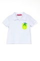 Agatha Ruiz de la Prada Tricou polo cu buzunar transparent pe piept Fete