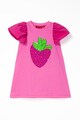 Agatha Ruiz de la Prada Rochie cu croiala in A si imprimeu grafic Fete