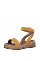 Tamaris Sandale wedge de piele Femei