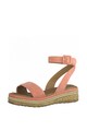 Tamaris Sandale wedge de piele Femei