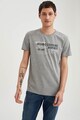 DeFacto Tricou regular fit cu decolteu la baza gatului Barbati