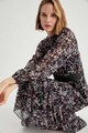 DeFacto Rochie midi evazata cu imprimeu floral Femei