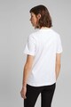 Esprit Tricou de bumbac organic cu imprimeu text Femei