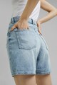 EDC by Esprit Pantaloni scurti de denim din bumbac organic cu aspect decolorat Femei