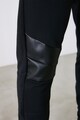 Trendyol Pantaloni sport cu garnituri de piele ecologica Barbati