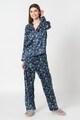 Vero Moda Pijama cu imprimeu floral si aspect de satin Femei