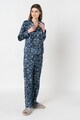 Vero Moda Pijama cu imprimeu floral si aspect de satin Femei