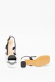 Tosca Blu Sandale slingback din piele cu model colorblock Larimar Femei
