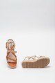 MTNG Sandale tip espadrile flatform cu barete multiple Femei