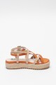 MTNG Sandale tip espadrile flatform cu barete multiple Femei