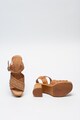 MTNG Sandale de piele cu detalii impletite Femei
