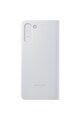 Samsung Husa de protectie  Smart Clear View Cover pentru Galaxy S21 Plus, Light Gray Femei