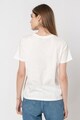 Vero Moda Tricou de bumbac organic cu strasuri Flansa Femei