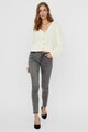 Vero Moda Cardigan crop din amestec de bumbac organic Femei