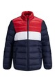 Jack & Jones Geaca cu vatelina si model colorblock Baieti