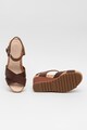 Clarks Sandale wedge de piele Flex Sun Femei